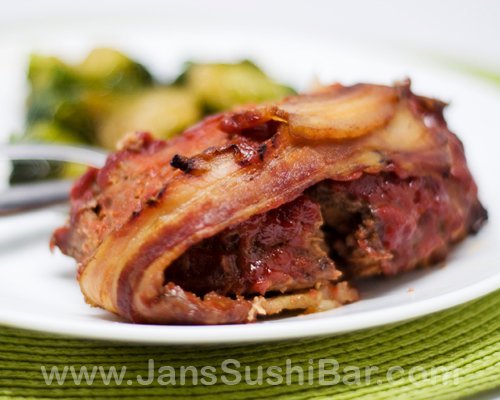 Bacon-Wrapped Meatloaf