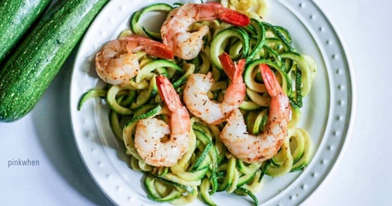 Shrimp Scampi Zoodles