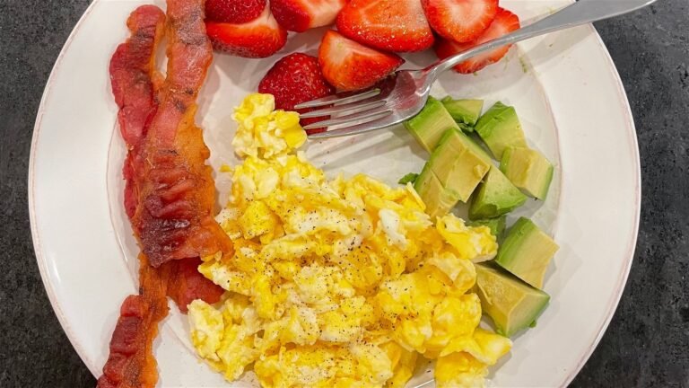 Your Basic Low Carb Breakfast