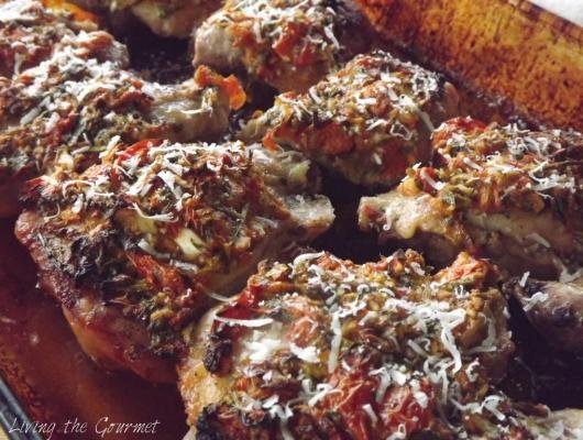 Italian Style Baked Chicken Thighs