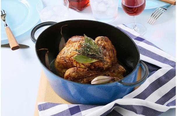 Chicken In A Pot