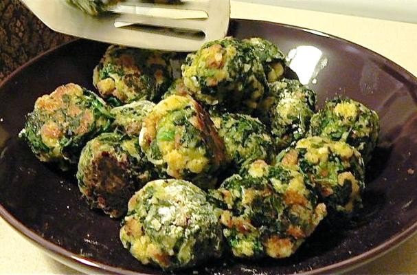 Becky Bergstrom’s Spinach Balls