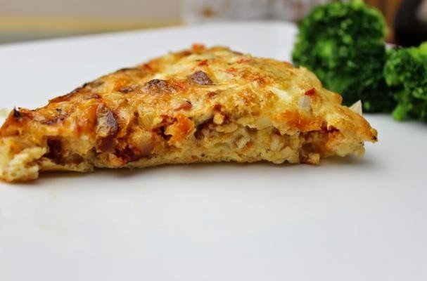 Chorizo and egg bake