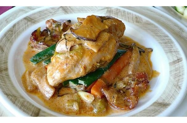 Chicken Tarragon With Eryngii Mushroom